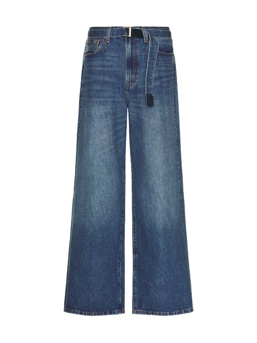 Sacai x Levi's Wide Leg Jeans in Blue, size 00 (fits sizes 24-26 ish)
